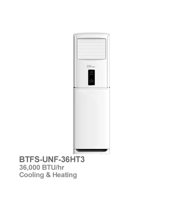 techelectric-floor-standing-ac-btfs-unf-36ht3 کولر گازی ایستاده تک الکتریک مدل BTFS-UNF-36HT3
