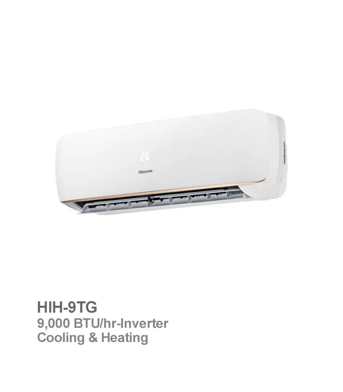کولر گازی سرد و گرم اینورتر هایسنس مدل HIH-9TG