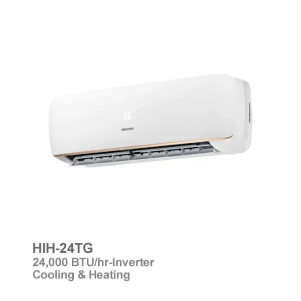 کولر گازی سرد و گرم اینورتر هایسنس مدل HIH-24TG