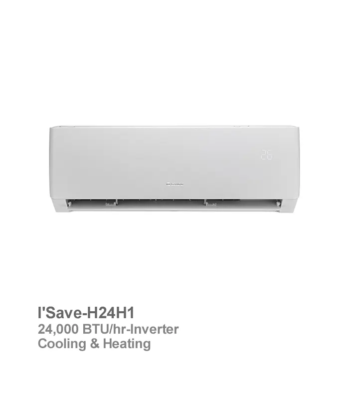 gree-inverter-air-conditioner-isave-h24h1 کولر گازی اینورتر گری مدل I'Save-H24H1