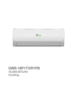 اسپلیت سرد حاره‌ای پیستونی گرین مدل GWS-18P1T3/R1PB