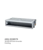 داکت اسپلیت سرد اینورتر ال جی مدل ABQ-30GM3T6