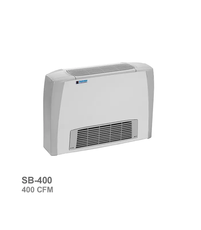 tahvieh-floor-mounted-fan-coil-sb-400 فن کویل زمینی کریوه بدون پایه تهویه مدل SB-400