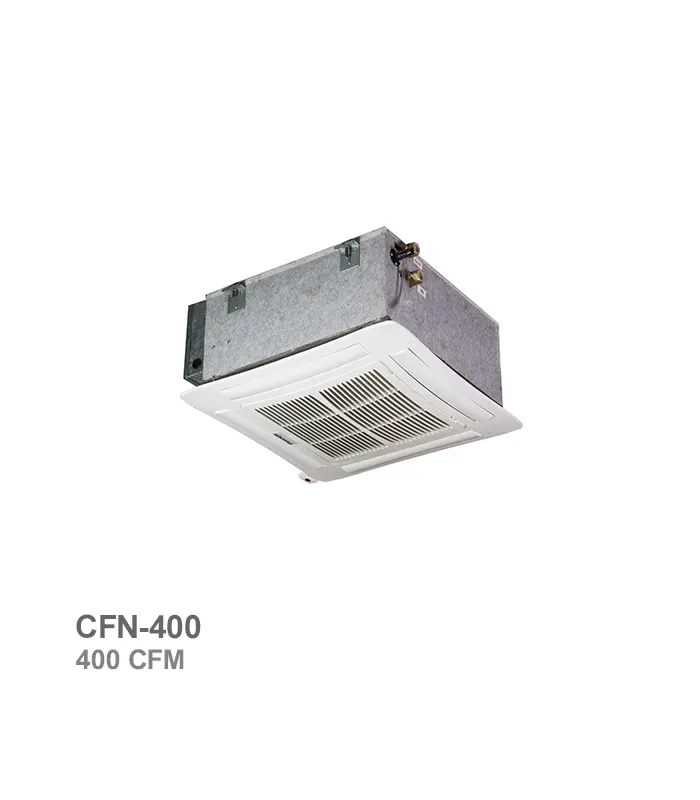 tahvieh-four-way-cassette-fancoil-cfn-400 فن کویل کاستی 4 طرفه تهویه سری اوشان مدل CFN-400