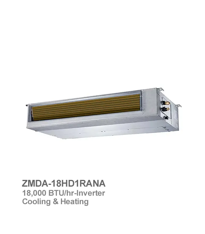 داکت اسپلیت اینورتر زانتی مدل ZMDA-18HD1RANA