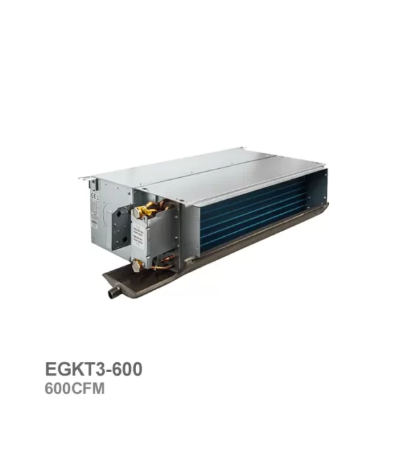فن کویل سقفی توکار 3 ردیفه ایدن گیت مدل EGKT3-600