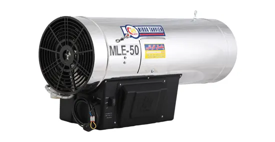جت هیتر گازوئیلی نیرو تهویه البرز مدل MLE-50
