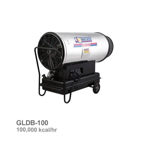 جت هیتر گازی - گازوئیلی نیرو تهویه البرز مدل GLDB-100