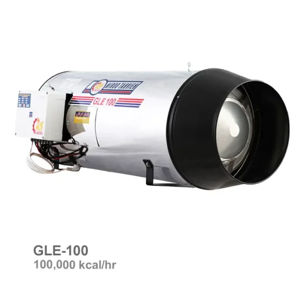 جت هیتر گازوئیلی نیرو تهویه البرز مدل GLE-100