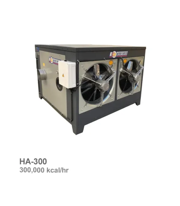 کوره هوای گرم گازی - گازوئیلی نیرو تهویه البرز مدل HA-300