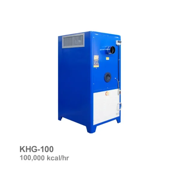 کوره هوای گرم گازی - گازوئیلی نیرو تهویه البرز مدل KHG-100