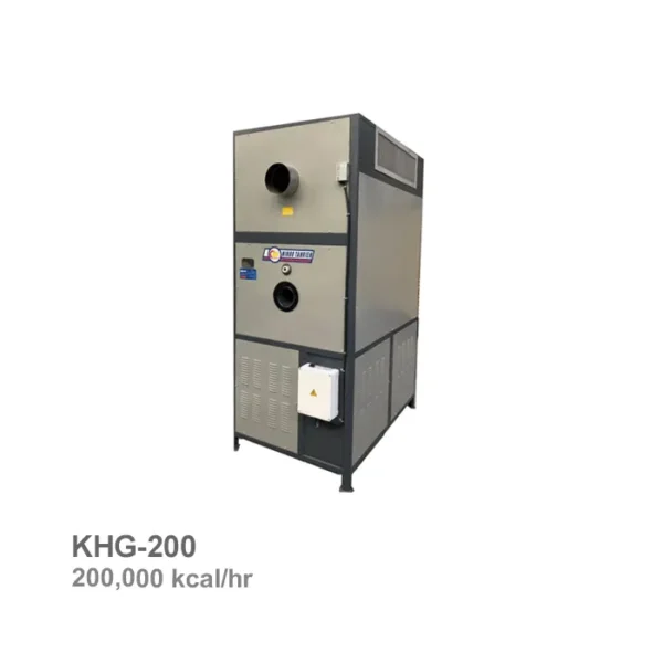 کوره هوای گرم گازی - گازوئیلی نیرو تهویه البرز مدل KHG-200