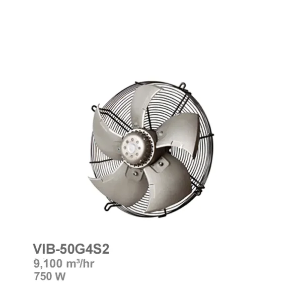 فن آکسیال تأسیساتی یوروونت دمنده مدل VIB-50G4S2