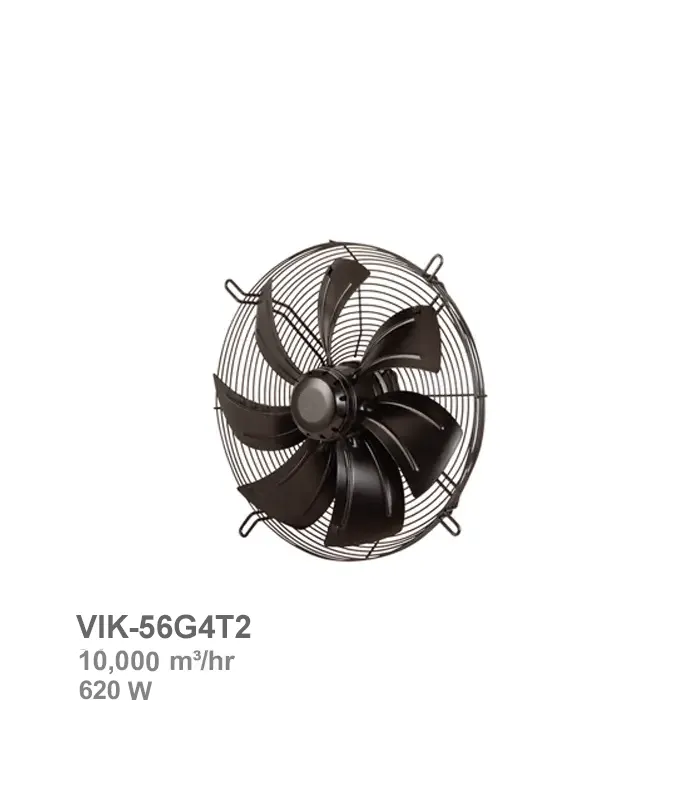 1damandeh-fan-vik-56g4t2 فن ایلکا هفت پر فلزی بدون قاب دمنده مدل VIK-56G4T2