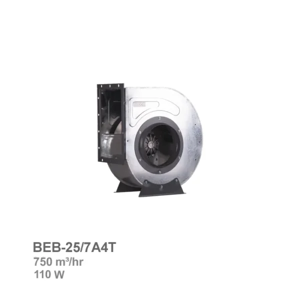 فن سانتریفیوژ یکطرفه بکوارد دمنده مدل BEB-25/7A4T