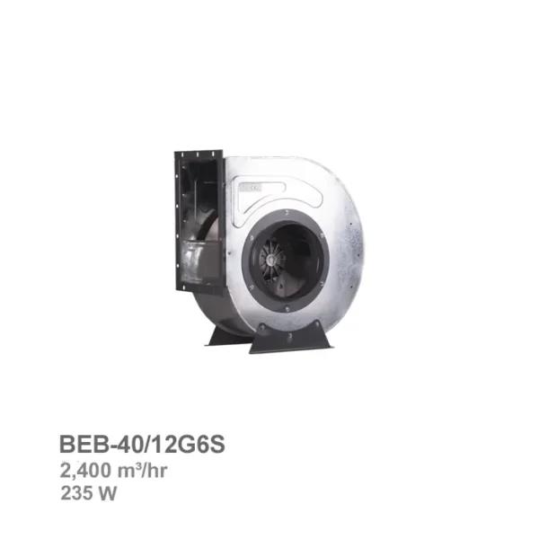 فن سانتریفیوژ یکطرفه بکوارد دمنده مدل BEB-40/12G6S