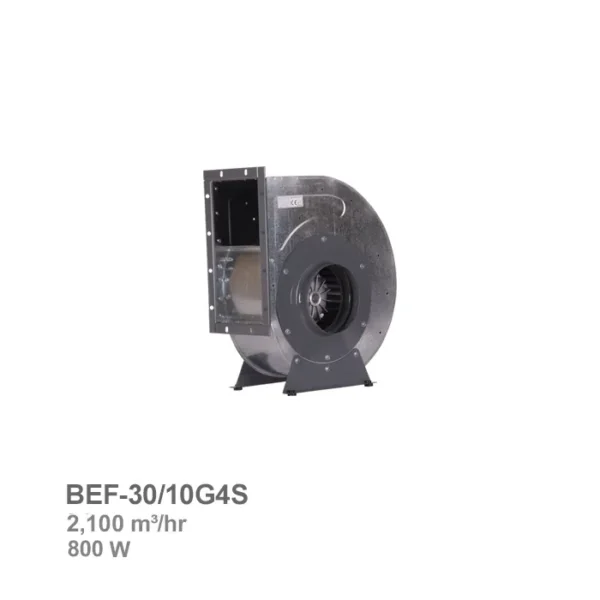 فن سانتریفیوژ یکطرفه فوروارد دمنده مدل BEF-30/10G4S