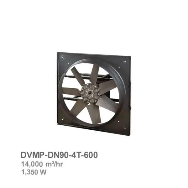 فن آکسیال صنعتی دمنده مدل DVMP-DN90-4T-600