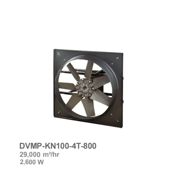 فن آکسیال صنعتی دمنده مدل DVMP-KN100-4T-800