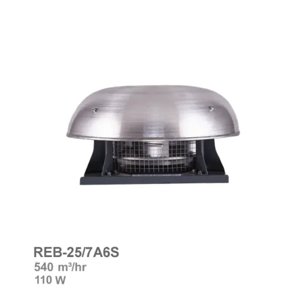 هواکش رادیال سقفی مدل REB-25/7A6S