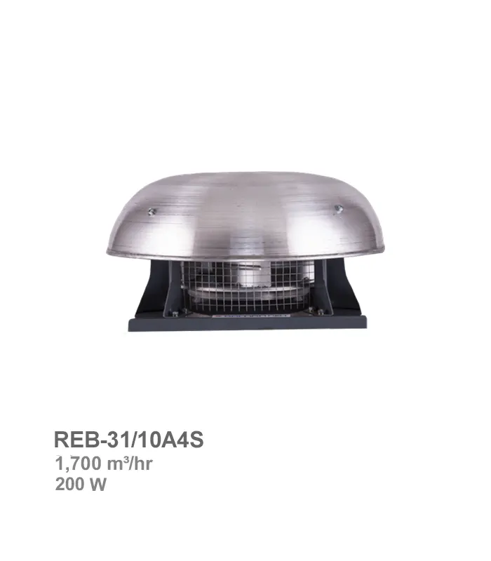 damandeh-fan-reb-31-10a4s هواکش رادیال سقفی مدل REB-31/10A4S