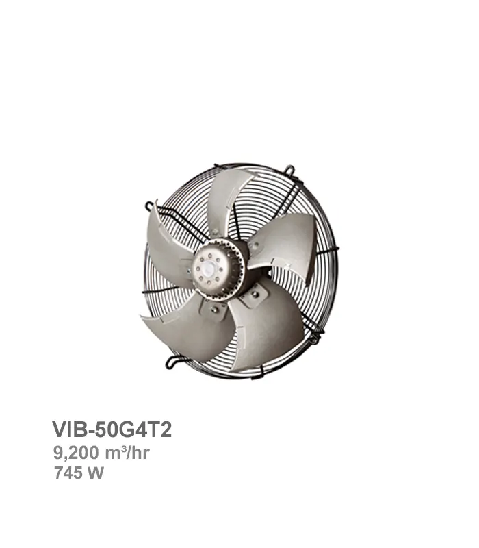 damandeh-fan-vib-50g4t2 فن آکسیال تأسیساتی یوروونت دمنده مدل VIB-50G4T2