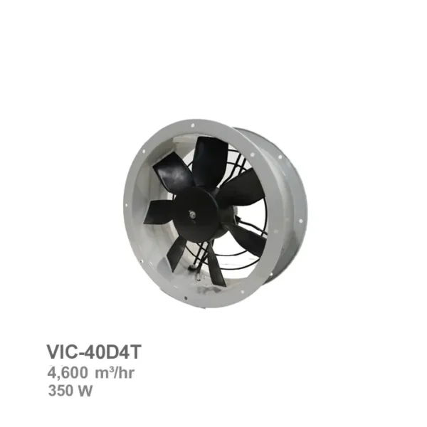 فن آکسیال سیلندری ترانس دمنده مدل VIC-40D4T