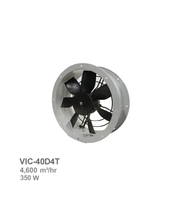 فن آکسیال سیلندری ترانس دمنده مدل VIC-40D4T