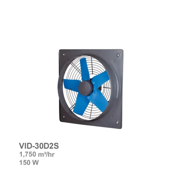 هواکش صنعتی سبک فلزی دمنده مدل VID-30D2S