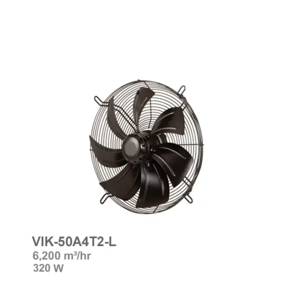 فن ایلکا هفت پر فلزی بدون قاب دمنده مدل VIK-50A4T2-L