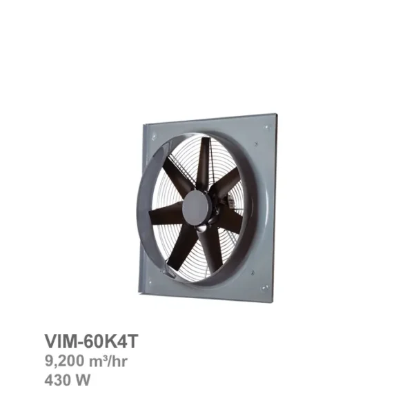 هواکش صنعتی سنگین فلزی دمنده مدل VIM-60K4T