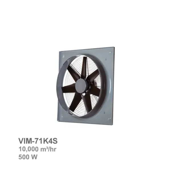 هواکش صنعتی سنگین فلزی دمنده مدل VIM-71K4S