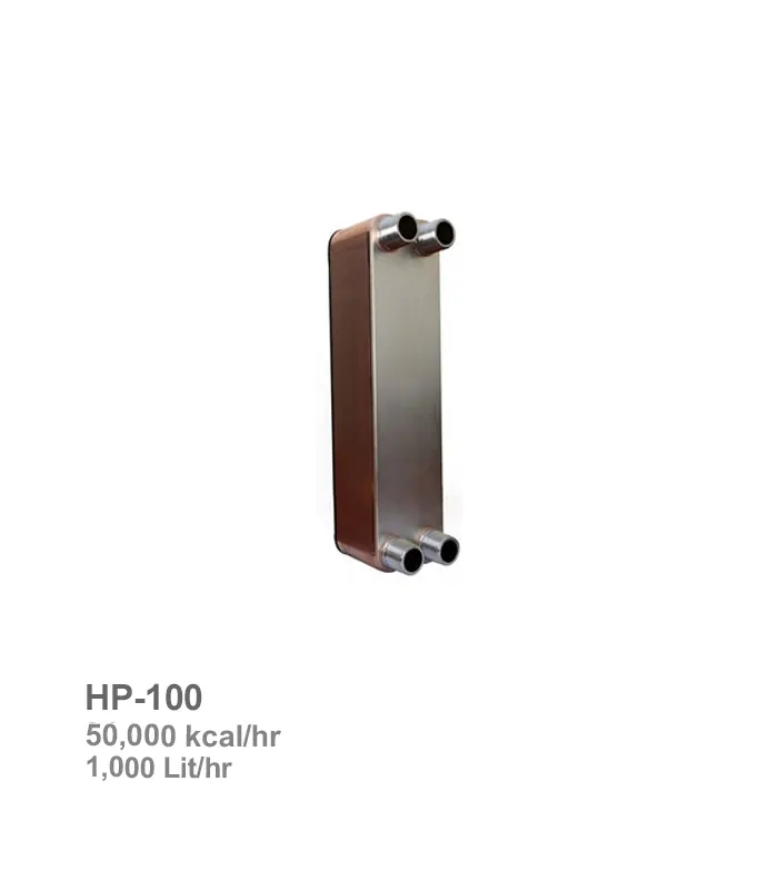 مبدل حرارتی صفحه‌ای هپاکو مدل HP-100