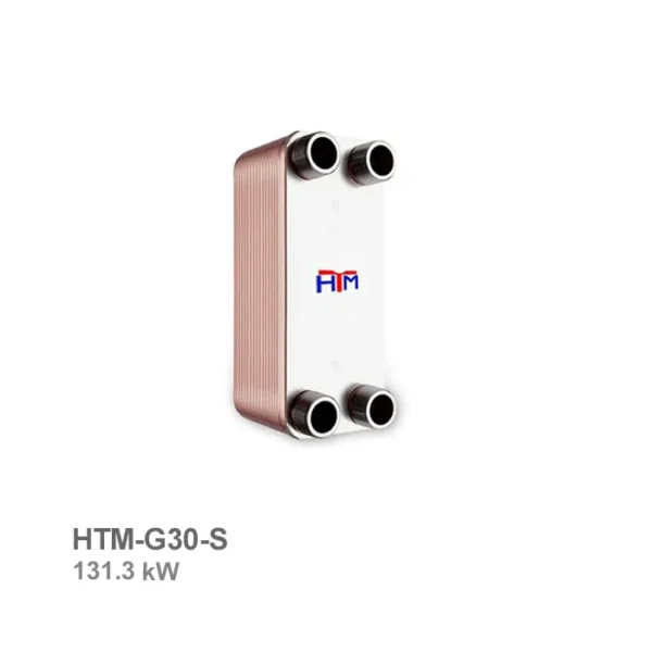 مبدل حرارتی گاز به آب اچ تی ام مدل HTM-G30-S