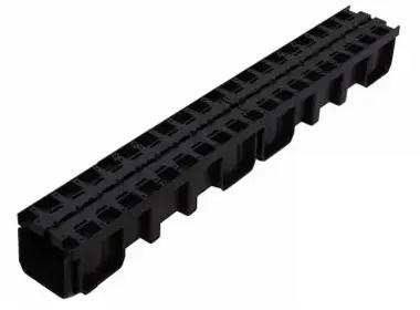 گاتر کنسولی ناب تهویه مدل 13.5x11 مشکی
