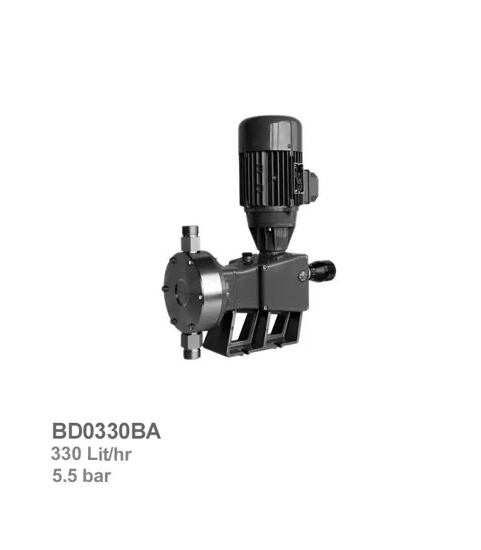 etatron-diaphragm-dosing-pump-bd0330ba دوزینگ پمپ دیافراگمی با هد PVC اتاترون مدل BD0330BA