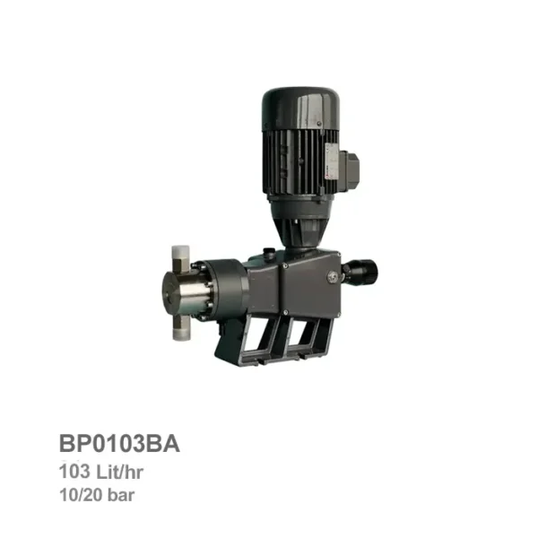 دوزینگ پمپ پیستونی با هد PVC اتاترون مدل BP0103BA