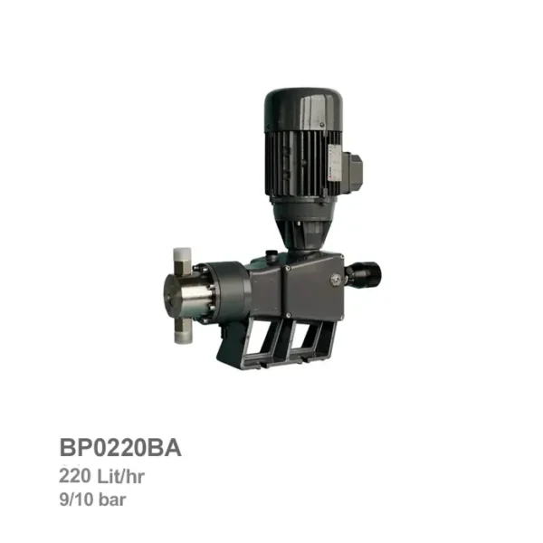 دوزینگ پمپ پیستونی با هد PVC اتاترون مدل BP0220BA