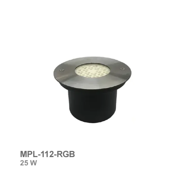 چراغ استخری توکار مگاپول مدل MPL-112-RGB