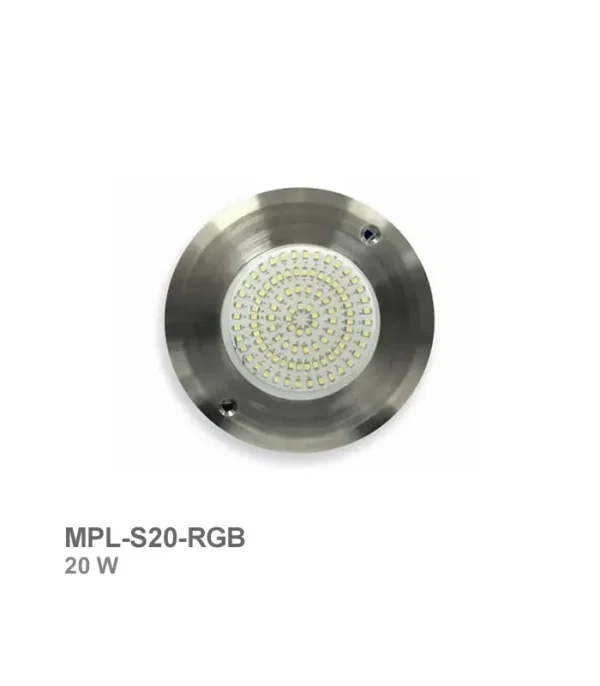 چراغ استخر روکار مگاپول مدل MPL-S20-RGB