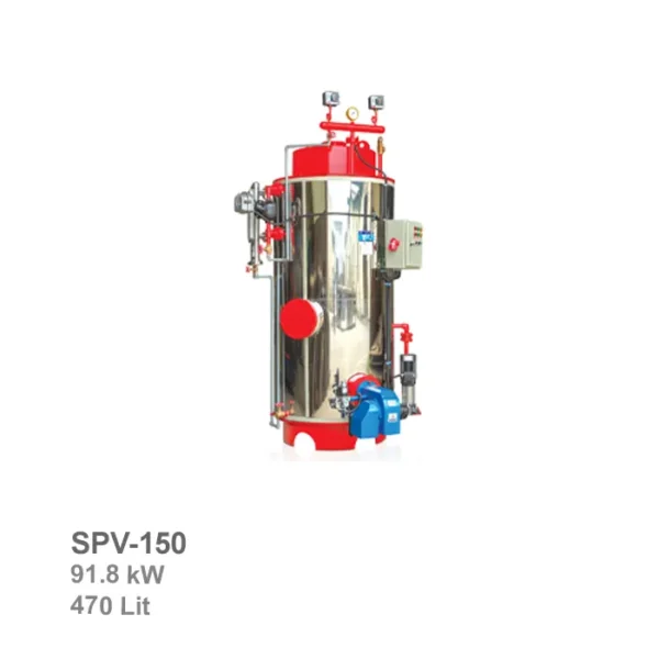 دیگ بخار عمودی آب بند مدل SPV-150