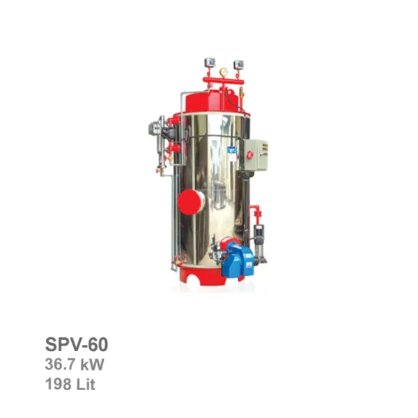 دیگ بخار عمودی آب بند مدل SPV-60