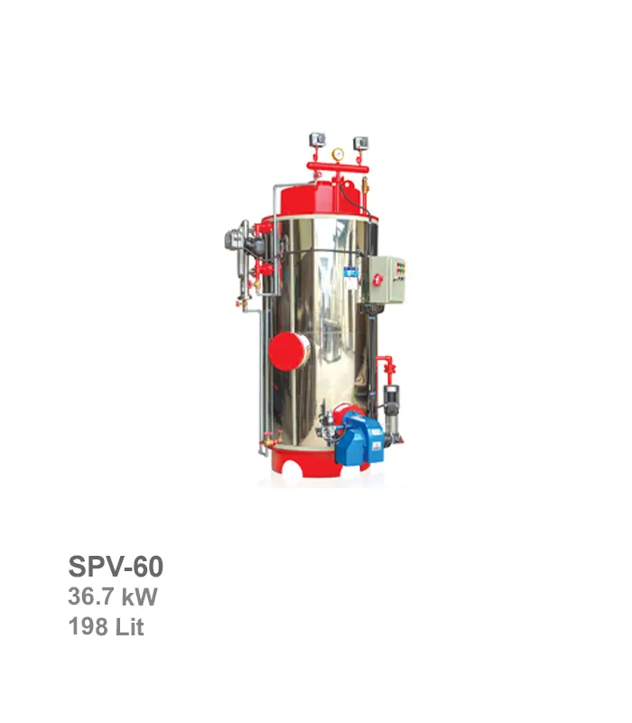دیگ بخار عمودی آب بند مدل SPV-60