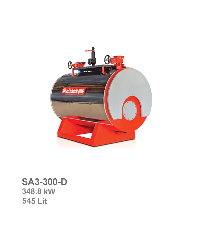 دیگ آبگرم فولادی آب بند مدل SA3-300-D