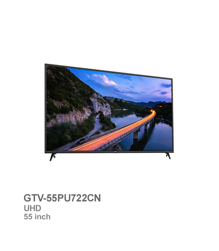 تلویزیون LED اسمارت 55 اینچ جی پلاس مدل GTV-55PU722CN