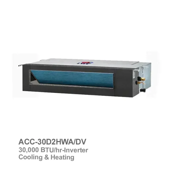 داکت اسپلیت سرد و گرم اینورتر ATP مدل ACC-30D2HWA/DV