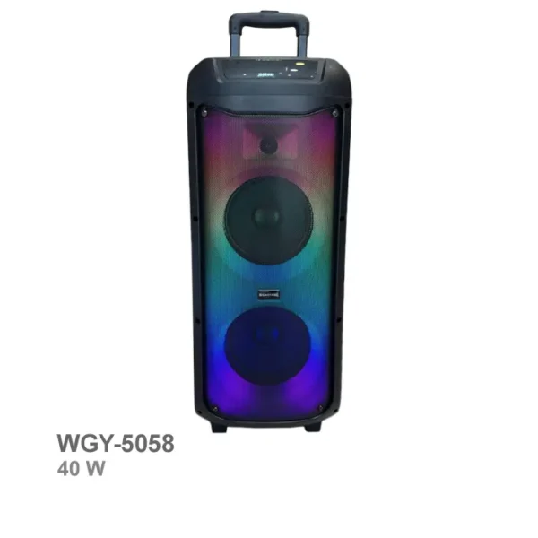 اسپیکر چمدانی شارژی WGAOYANG مدل WGY-5058