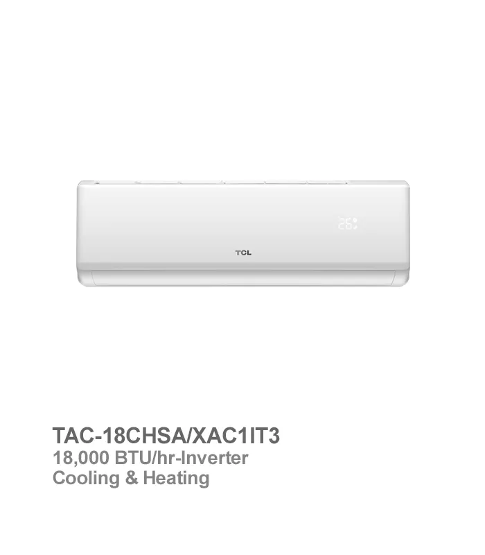 tcl-rotaryt3-inverter-ac-tac-18chsa-xac1it3 کولر گازی اینورتر حارهای تی سی ال مدل TAC-18CHSA/XAC1IT3