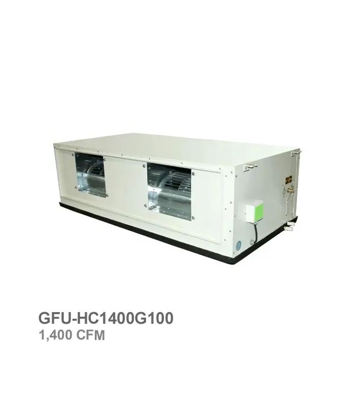 gplus-fan-coil-unit-gfu-hc1400g100 فن کویل کانالی پرفشار جی پلاس مدل GFU-HC1400G100
