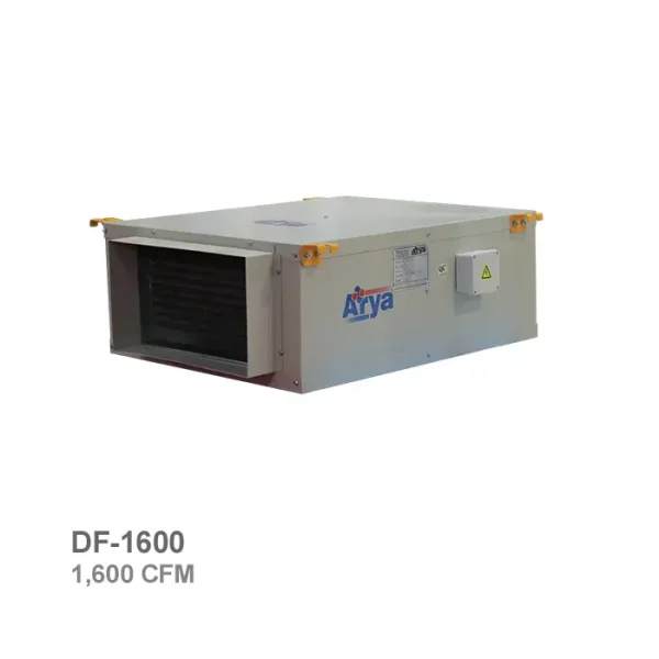 فن کویل کانالی تهویه آریا مدل DF-1600